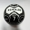 CR7 Ronaldo Black & White Soccer Ball